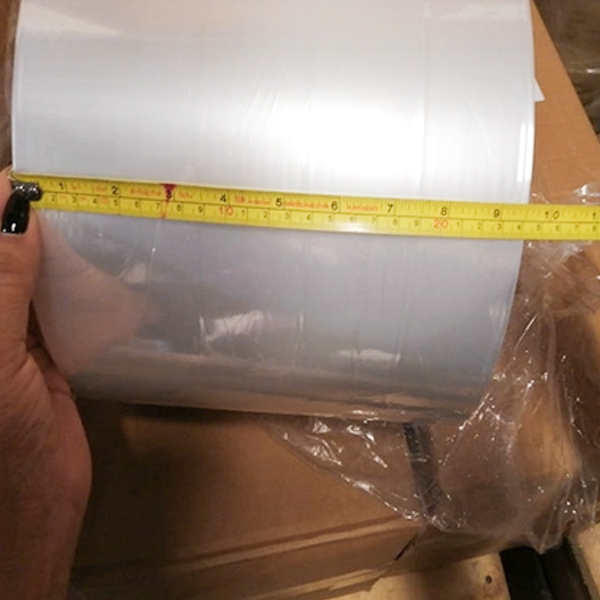 200 mm - 1400 mm doble capa 17 micrones Película de retrina de poliolefina micro perforada para productos lácteos